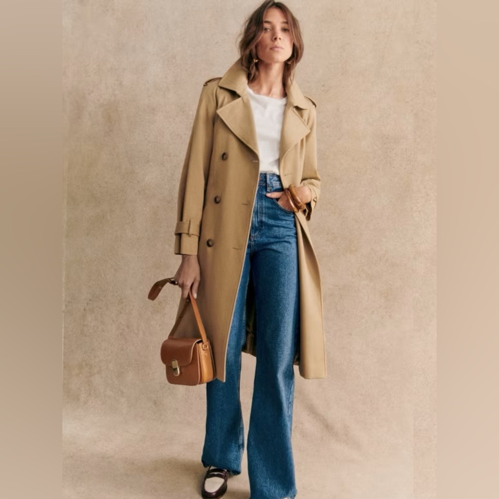 SEZANE SCOTT TRENCH - size 0/32